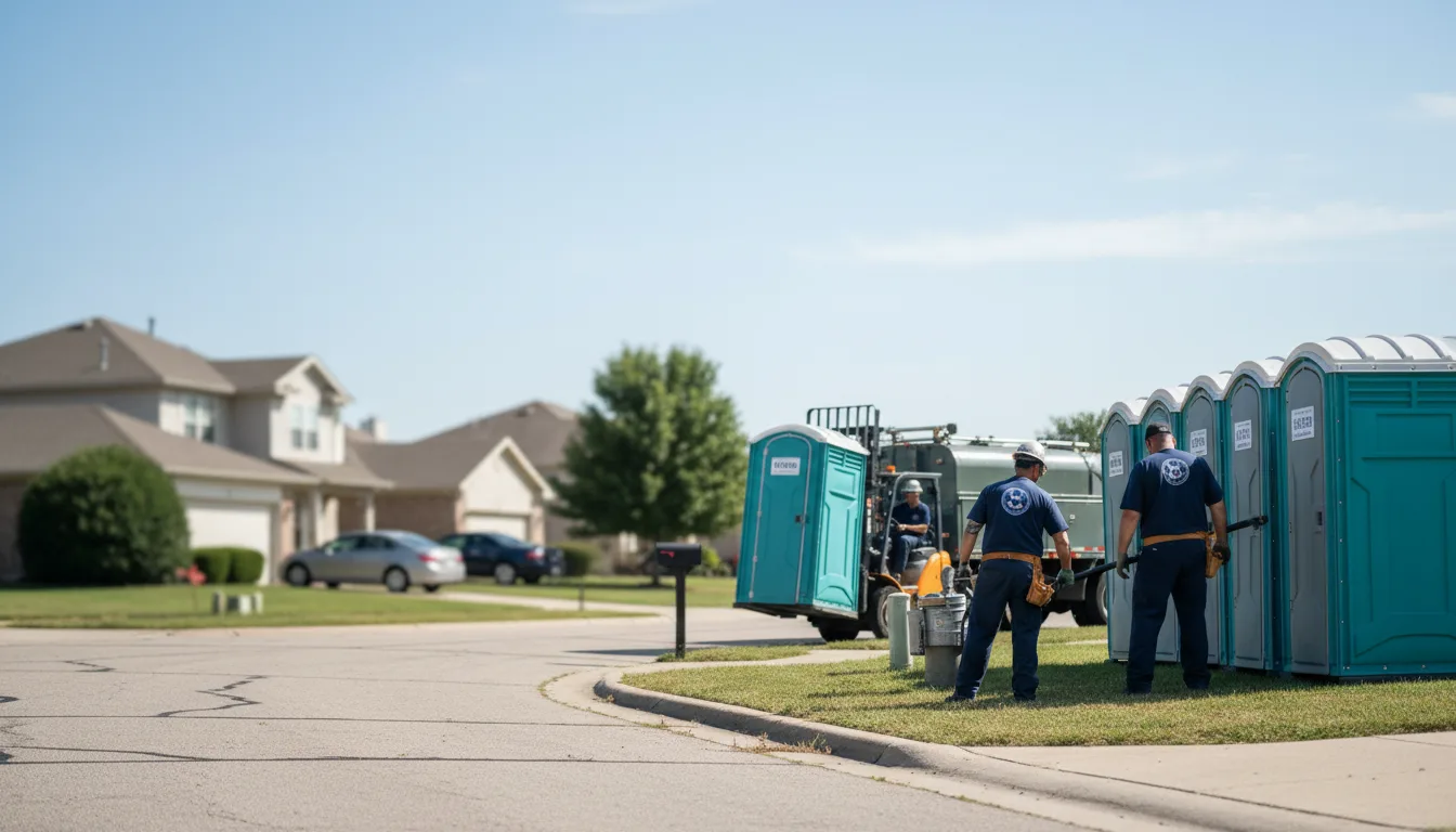 Porta Potty Rental in Oakwood, VA near me